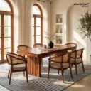 Kupak Hola 6 seater dining set 